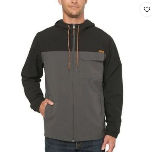 Voyager Jackets & Coats Voyagermens Grey And Black Color Block